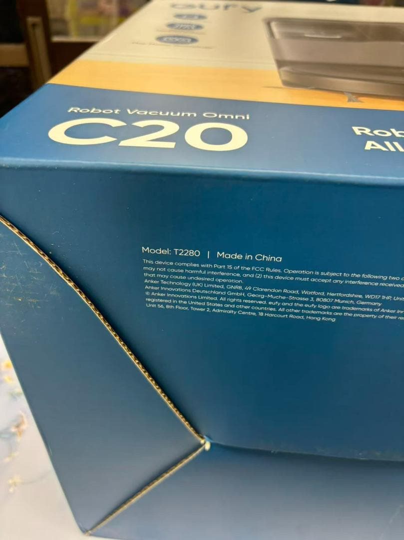 訳あり　Anker Eufy Robot Vacuum Omni C20