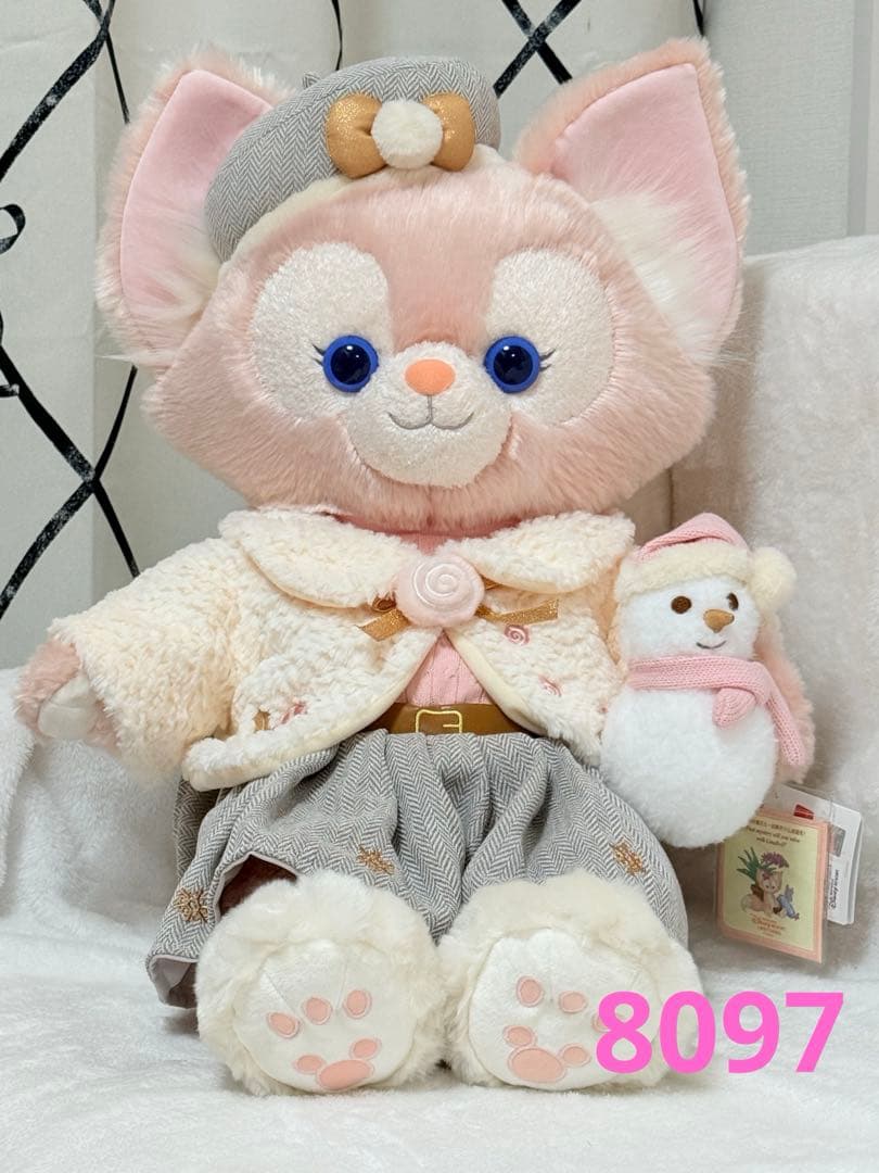 専用　お顔厳選　上海ディズニー　冬　クリスマスリーナベル　ぬいぐるみ mサイズ