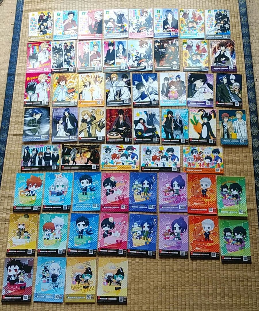 【匿名配送】家庭教師ヒットマンREBORN！プリントキャラマイド 絵柄コンプ