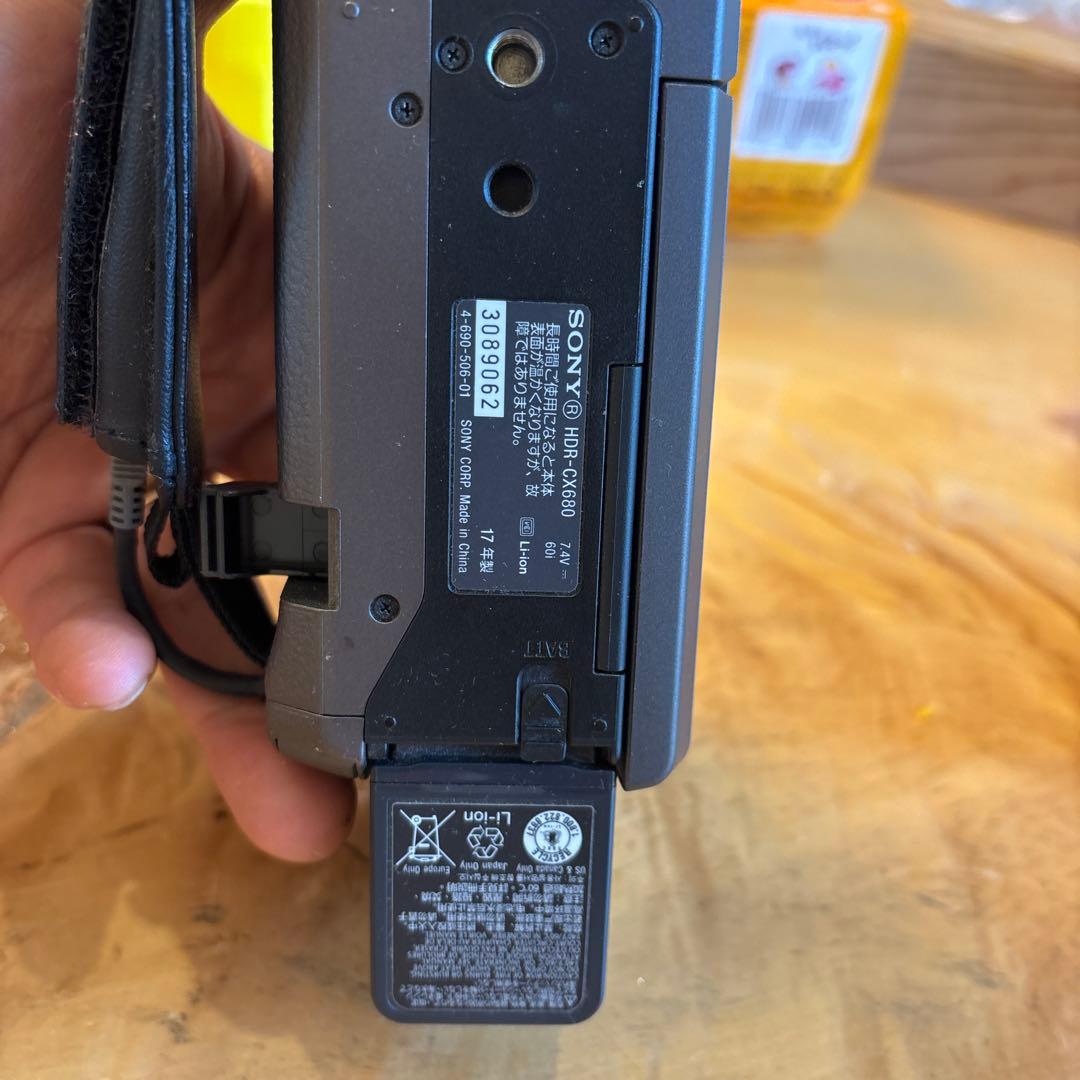 SONY HDR-CX680 ハンディカム　本日発送可能