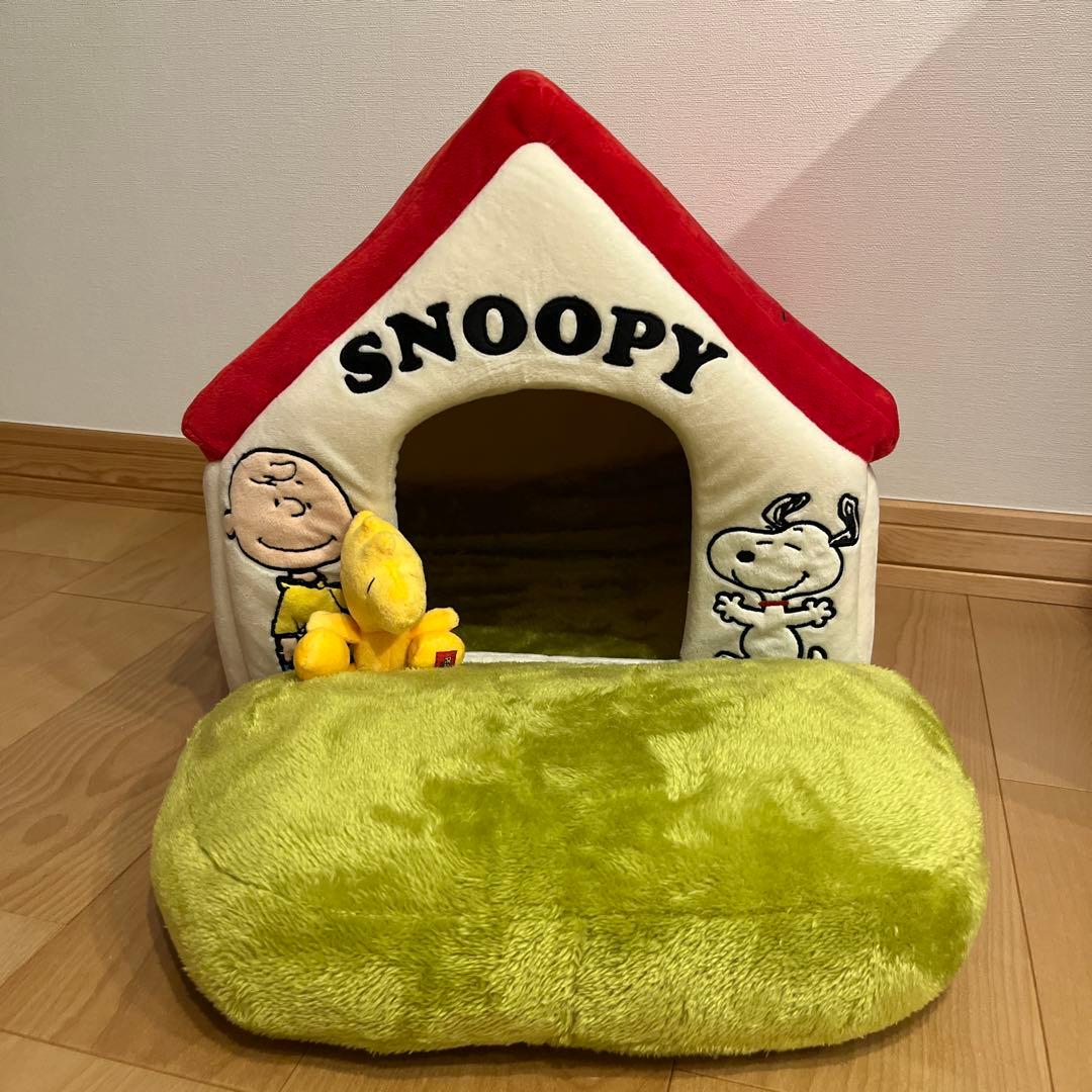 最終値下げ　ペットパラダイス　スヌーピー　犬　ハウス