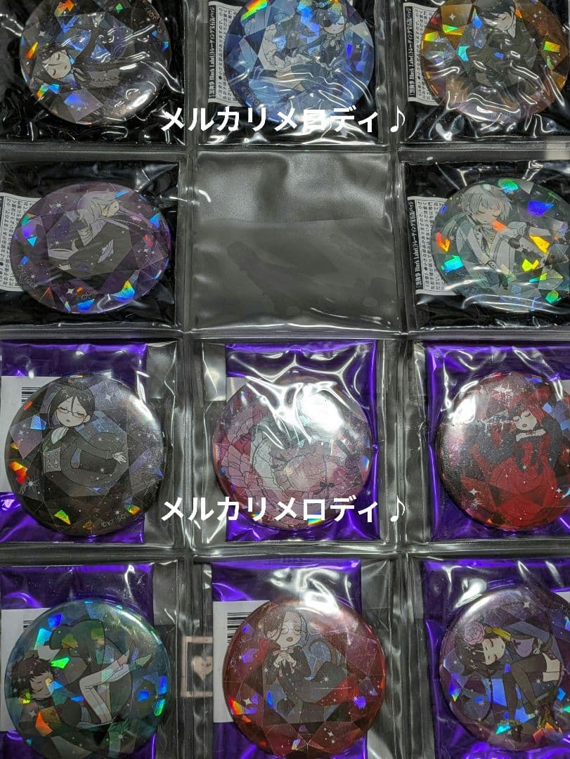 黒執事 BlackLabel 宝石缶バッジ セットVol.2 ファントムホテル