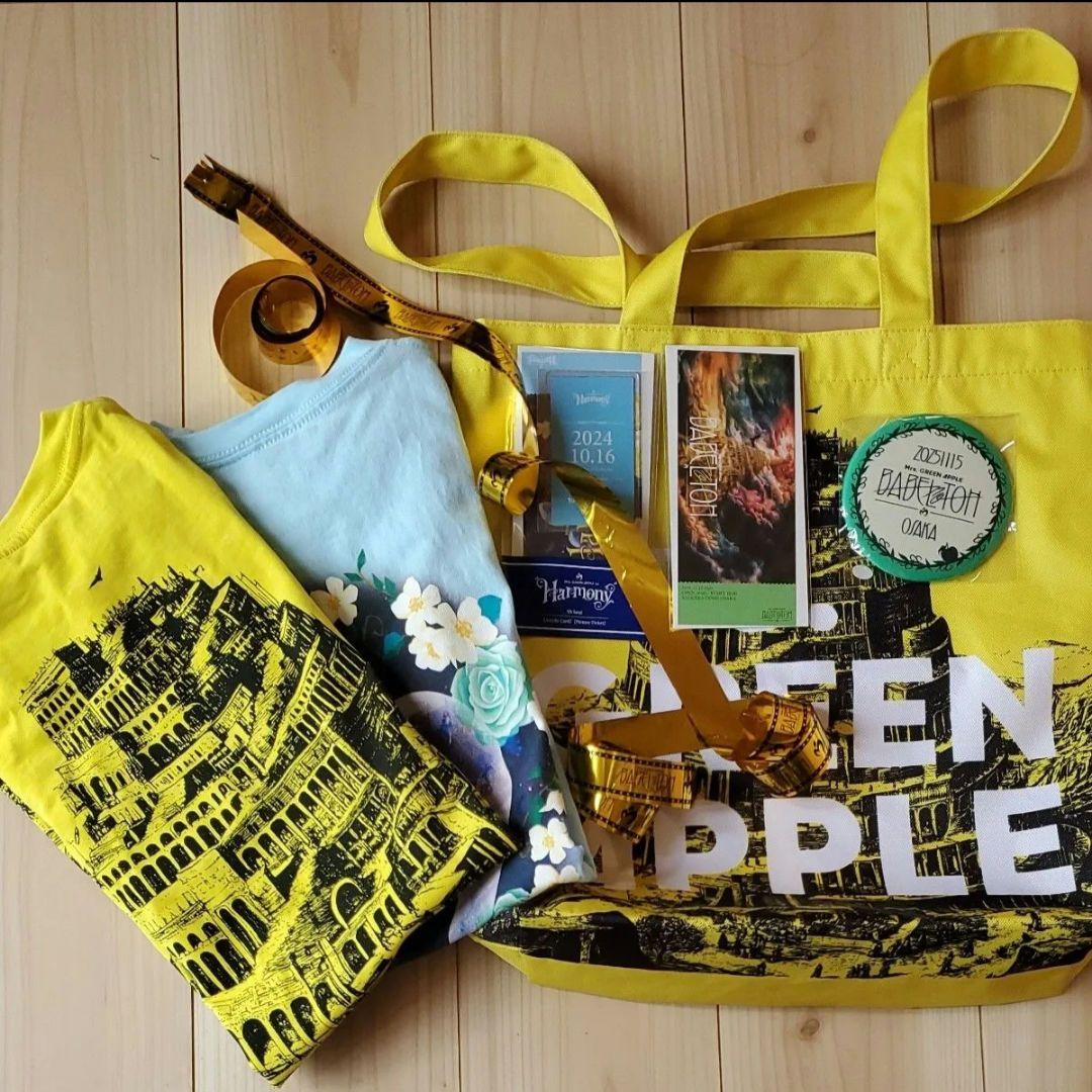 Mrs.GREENAPPLERingoJamバッグ缶バッチ他ピクチャーチケット