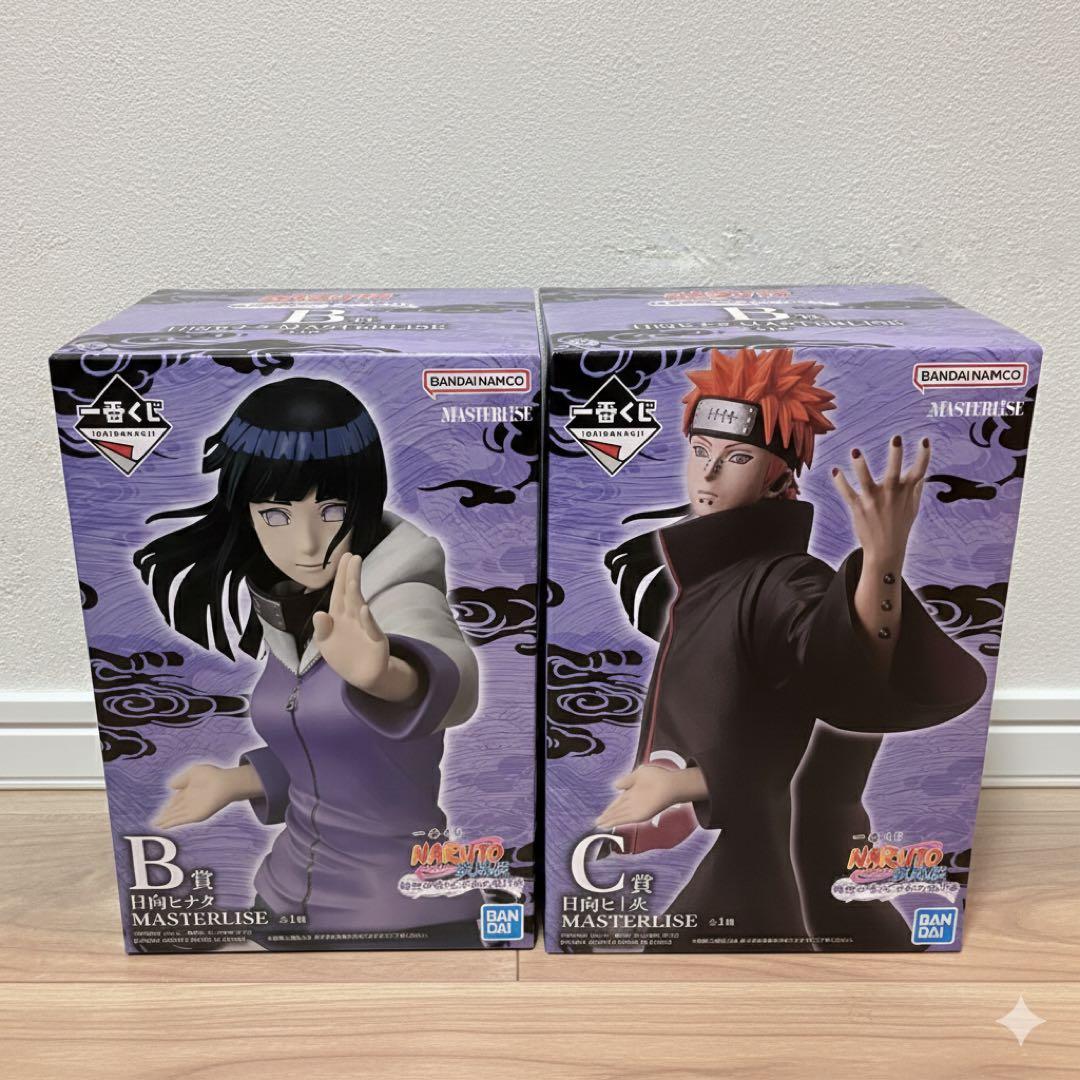 一番くじNARUTO ナルト仙人モード・日向ヒナタ・ペイン(天道)セット