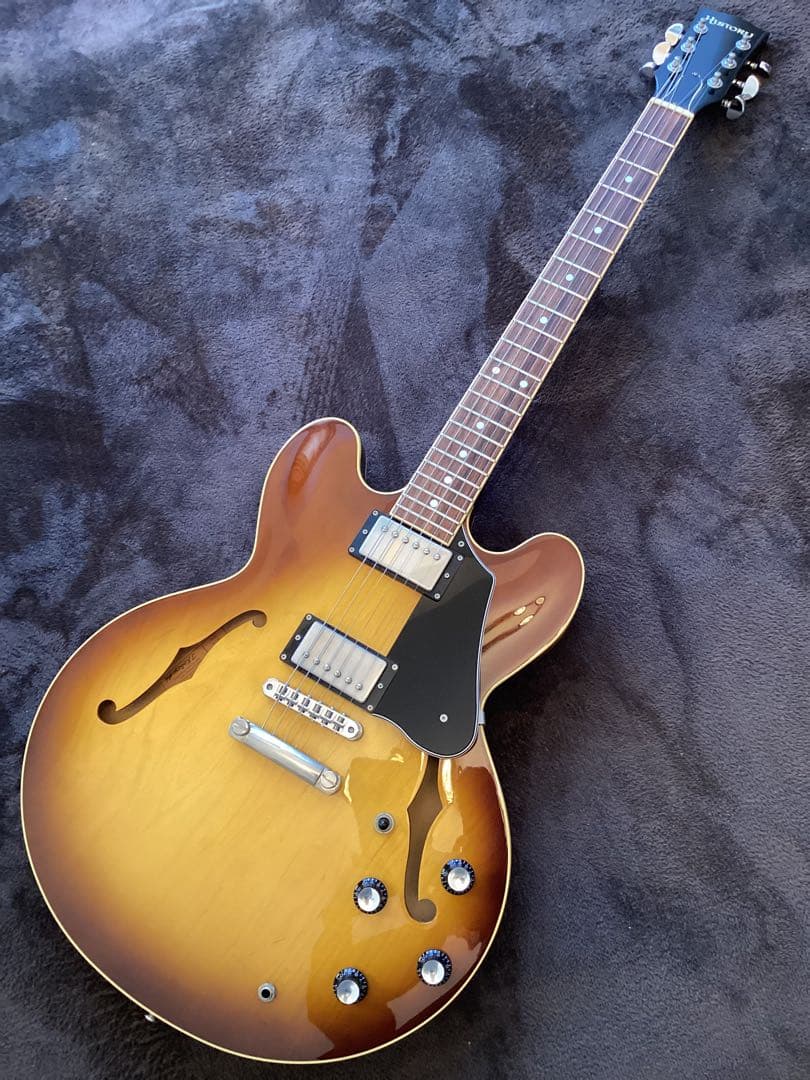 History ZSA-CFS セミアコ　日本製　フジゲン製　ギター