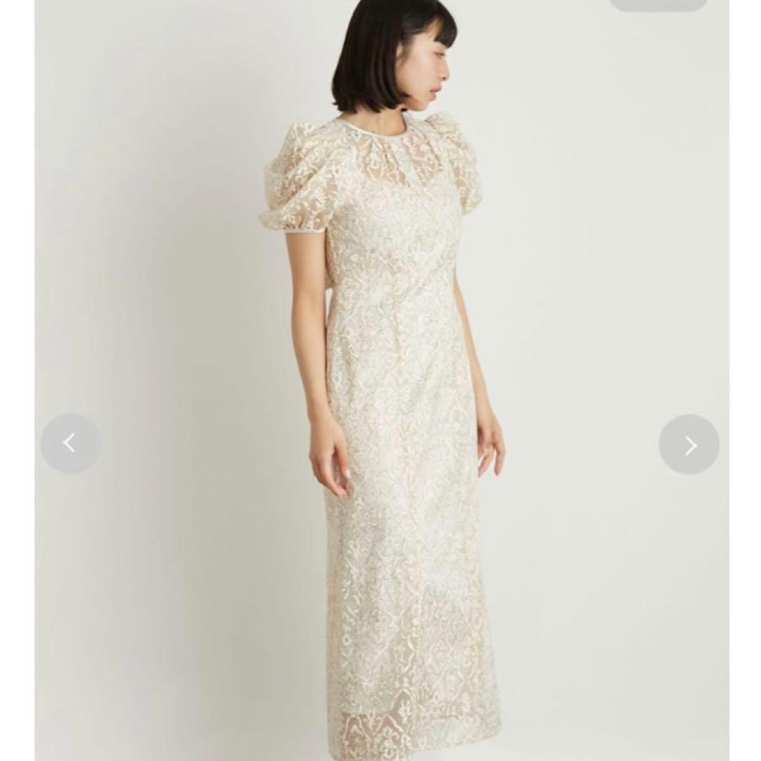 リリーブラウン Lilybrown オーナメントドロウオーガンジードレス