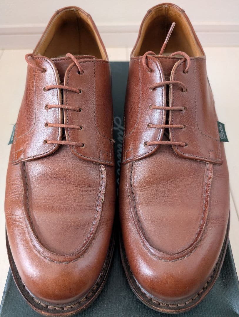 パラブーツ　シャンボード(マロンカラー)　UK8　ケアグッズ付