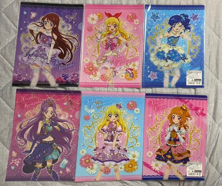 【超レア品】劇場版アイカツ  クリアファイルセットA、B