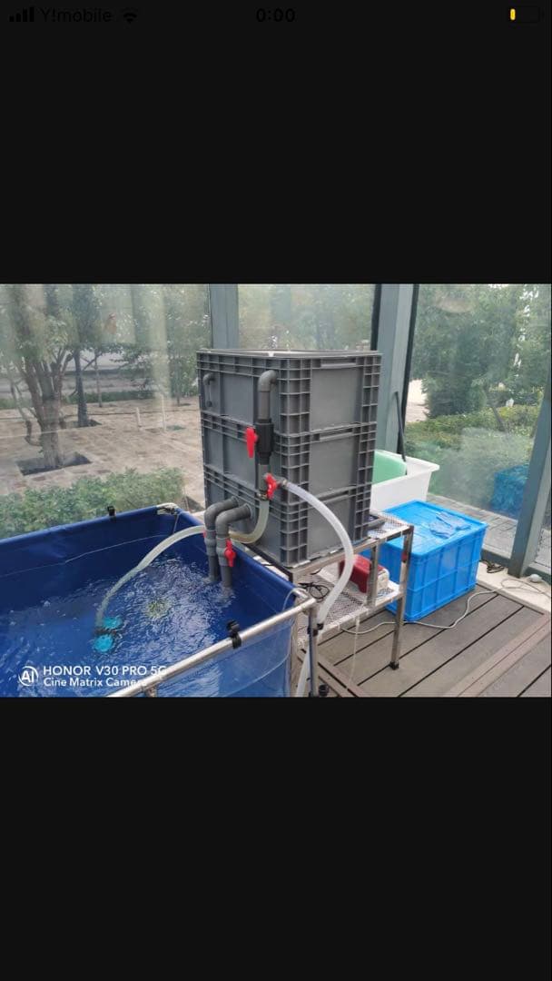 濾過器 45wポンプ付き池フィルター万能濾過装置 池フィルター最高濾過装置大