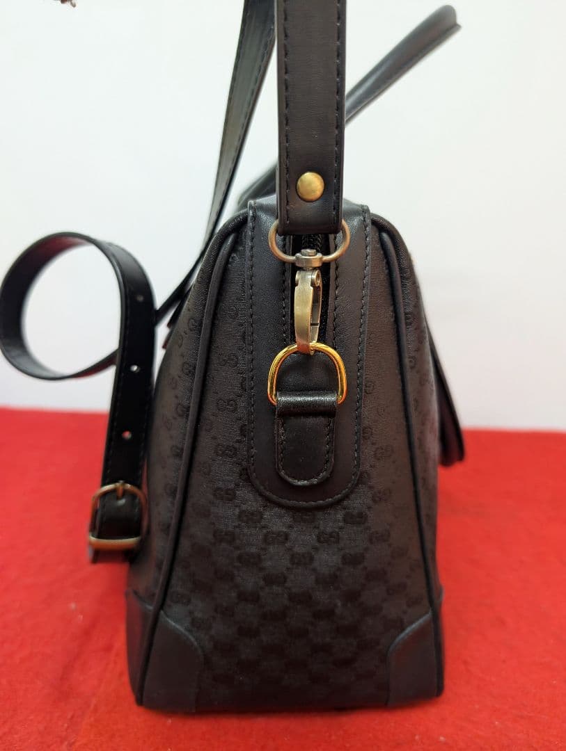 美品 極希少！gucci マイクロGG 2wayハンドバッグ ショルダーバッグ