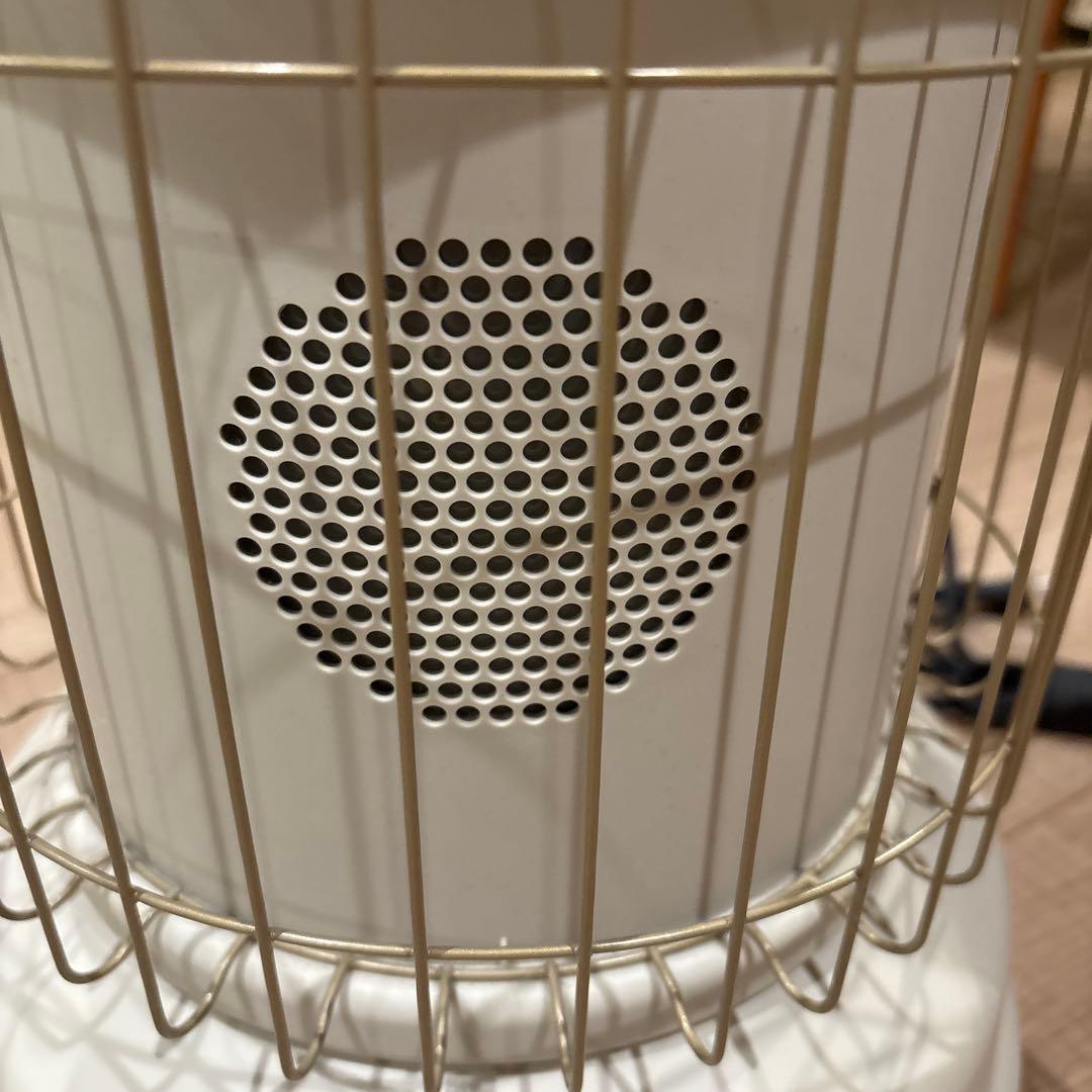 BRUNO 電気ヒーター 円筒形 ホワイト