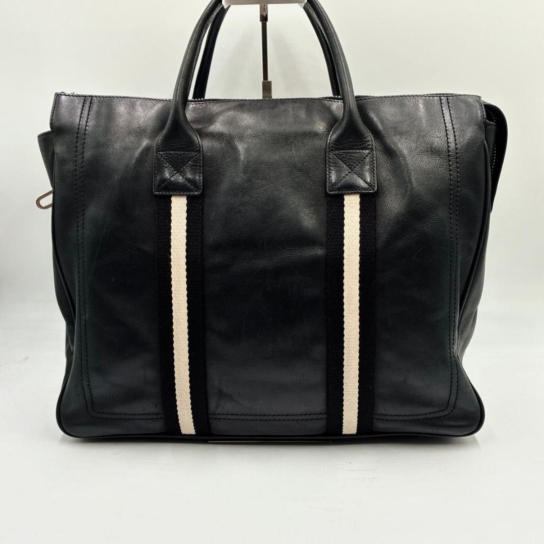 てつ　BALLY ビジネスバッグ ブリーフ トレスポ レザー 南京 A4