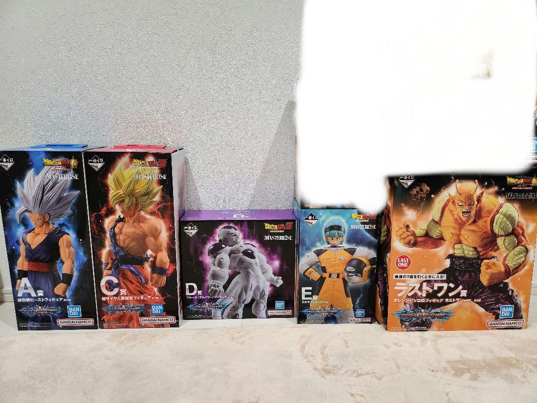 新品未開封　ドラゴンボール　一番くじ　オムニバスBRAVE　５体セット