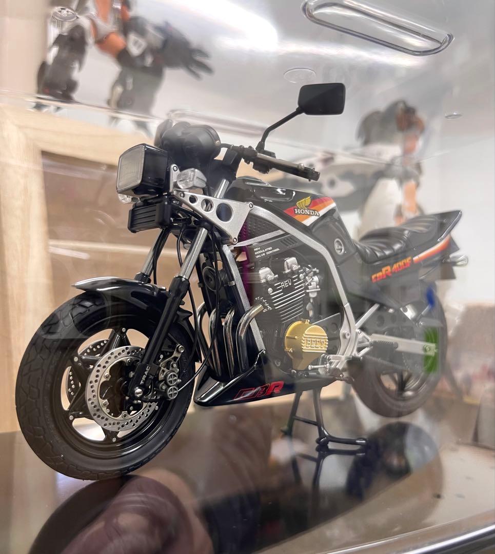 タミヤCBR400F 佐田ビルダーズオマージュ塗装済み完成品