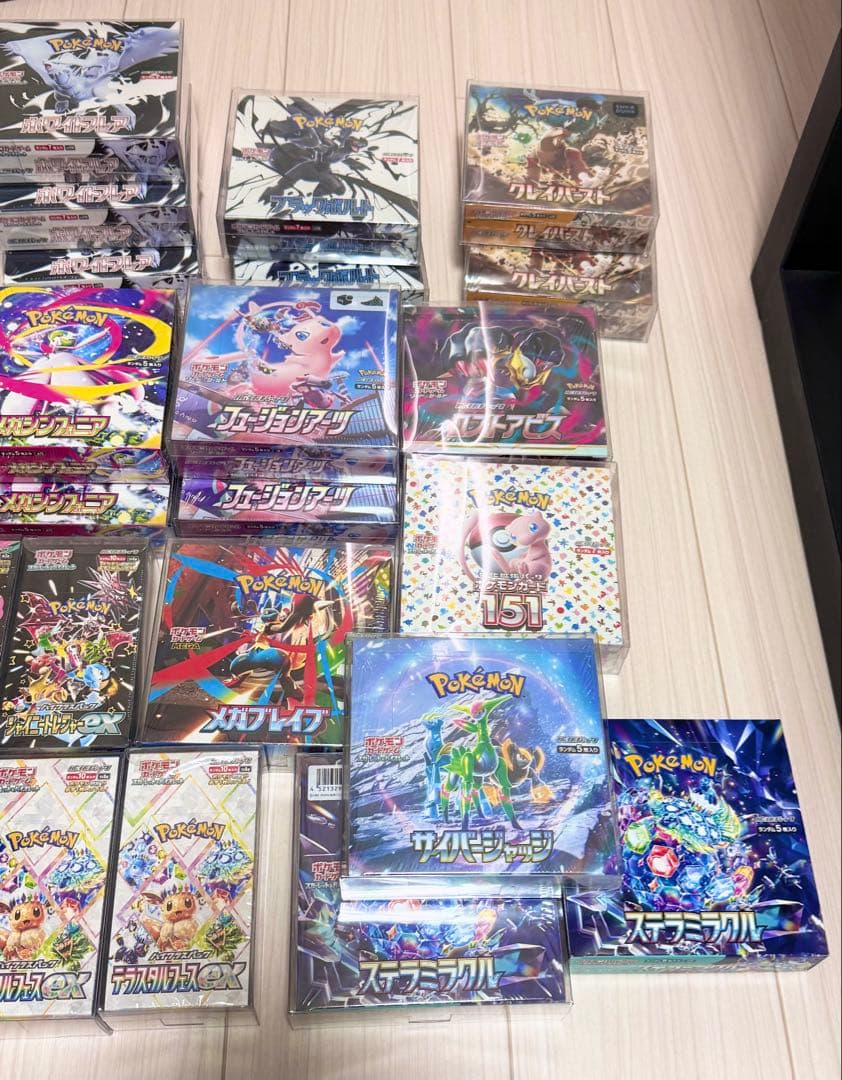 K*!様 ポケモンカード シュリンク付きBox まとめ売り