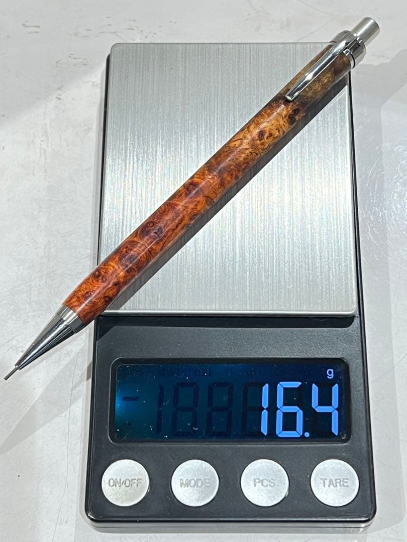 bamiSTEIN0.3mm軽量仕様　本花梨瘤　クリップPG-L用