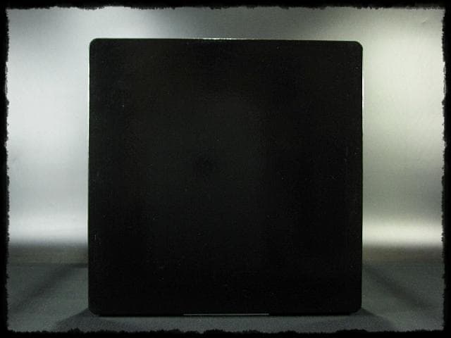 宗旦好 黒一閑 高麗卓 棚物 千家 茶道具 元紙箱 f273