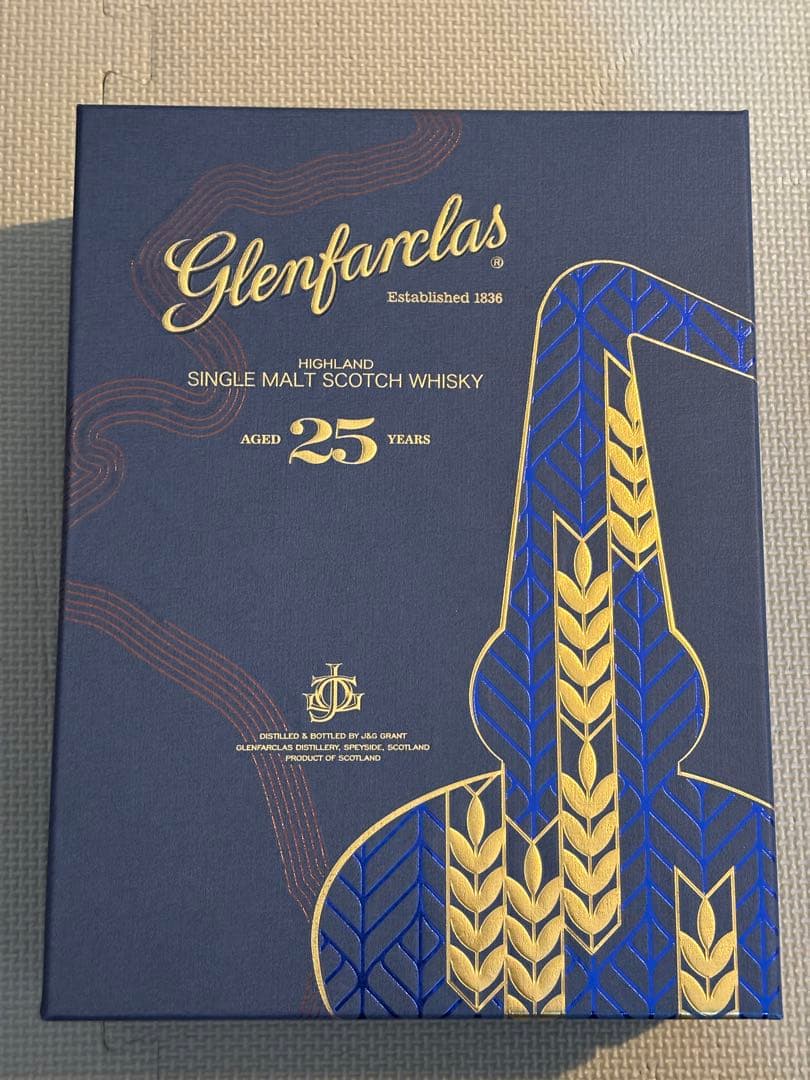 Glenfarclas 25年 リーデルグラスセット700ml 限定