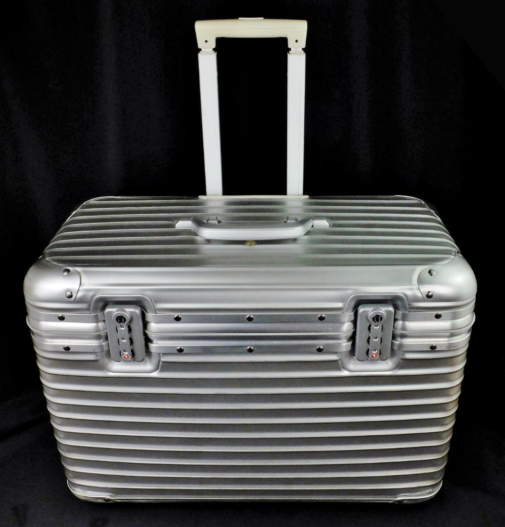 リモワ 920.51廃盤『TOPAS』2輪パイロット・トロリー特大・46L 美品