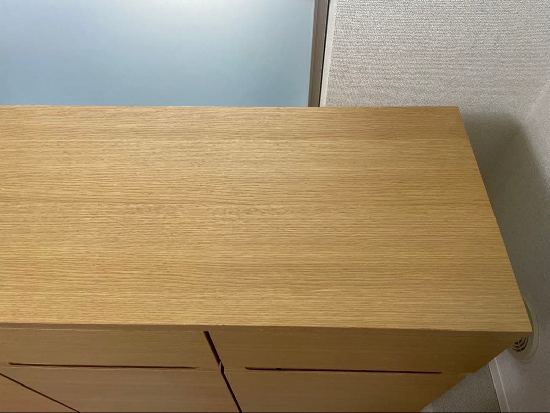 無印良品　オーク材・キャビネット大　サイドボード　廃盤　幅1200mm