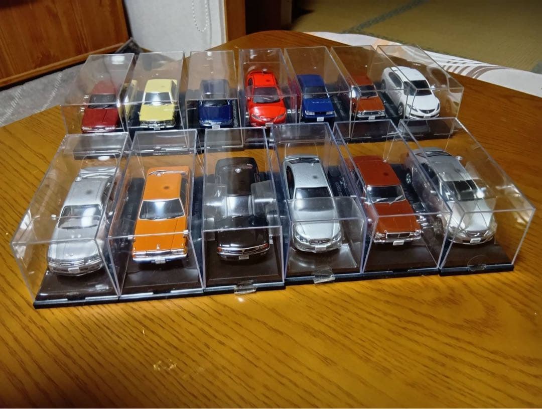 【13台セット】国産名車コレクション　1/43 ミドルセダン　スポーツセダン