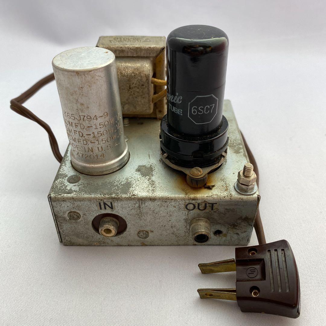 値下げビンテージGE バリレラ カートリッジ用フォノイコライザーUPX-003B