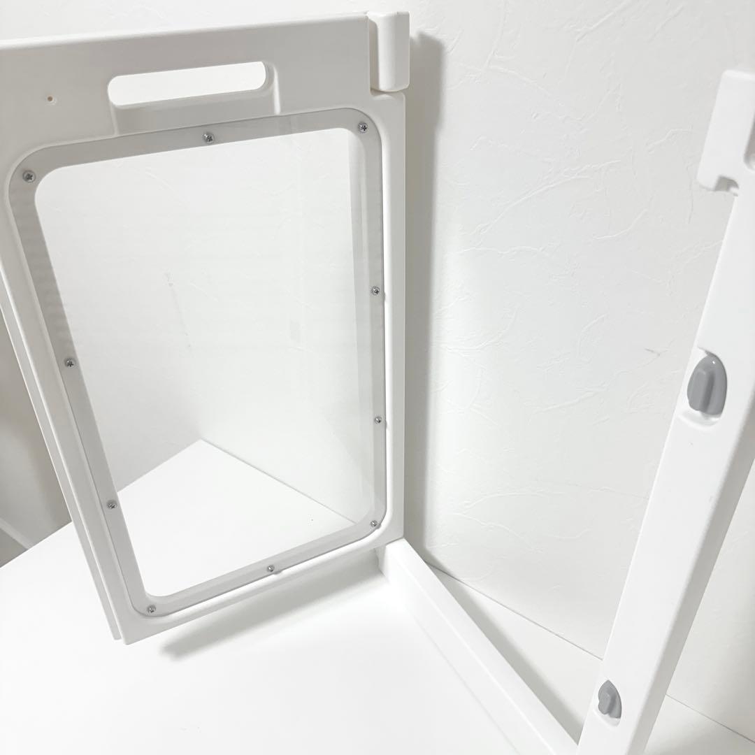 DoriDori ドリドリ ペットケージ アクリルフェンス ホワイト 韓国製