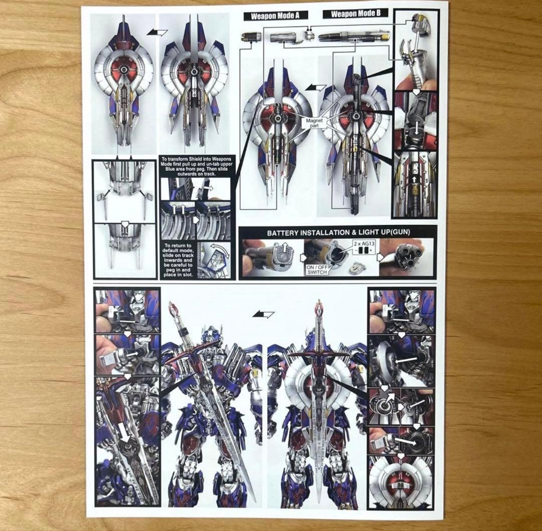 3A threeA プレミアムスケール オプティマスプライム 最後の騎士王