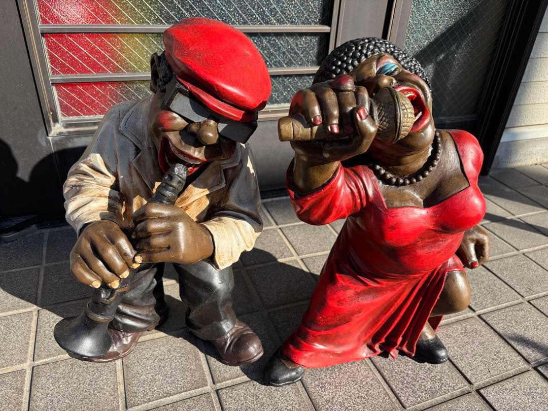 ジャズミュージシャン フィギュアセット　男性、女性