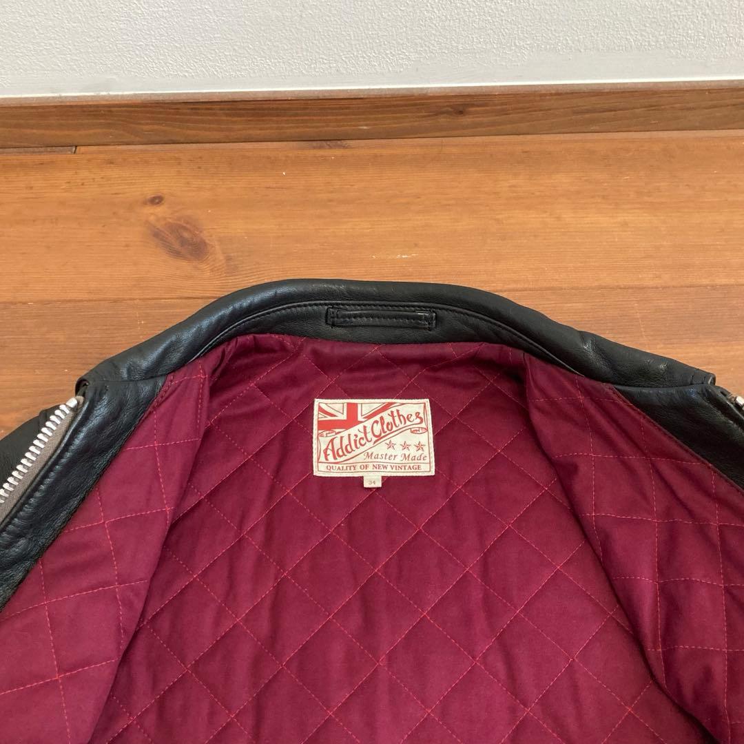 アディクトクローズ／AD-01 センタージップジャケット（シープ） 34 ♬