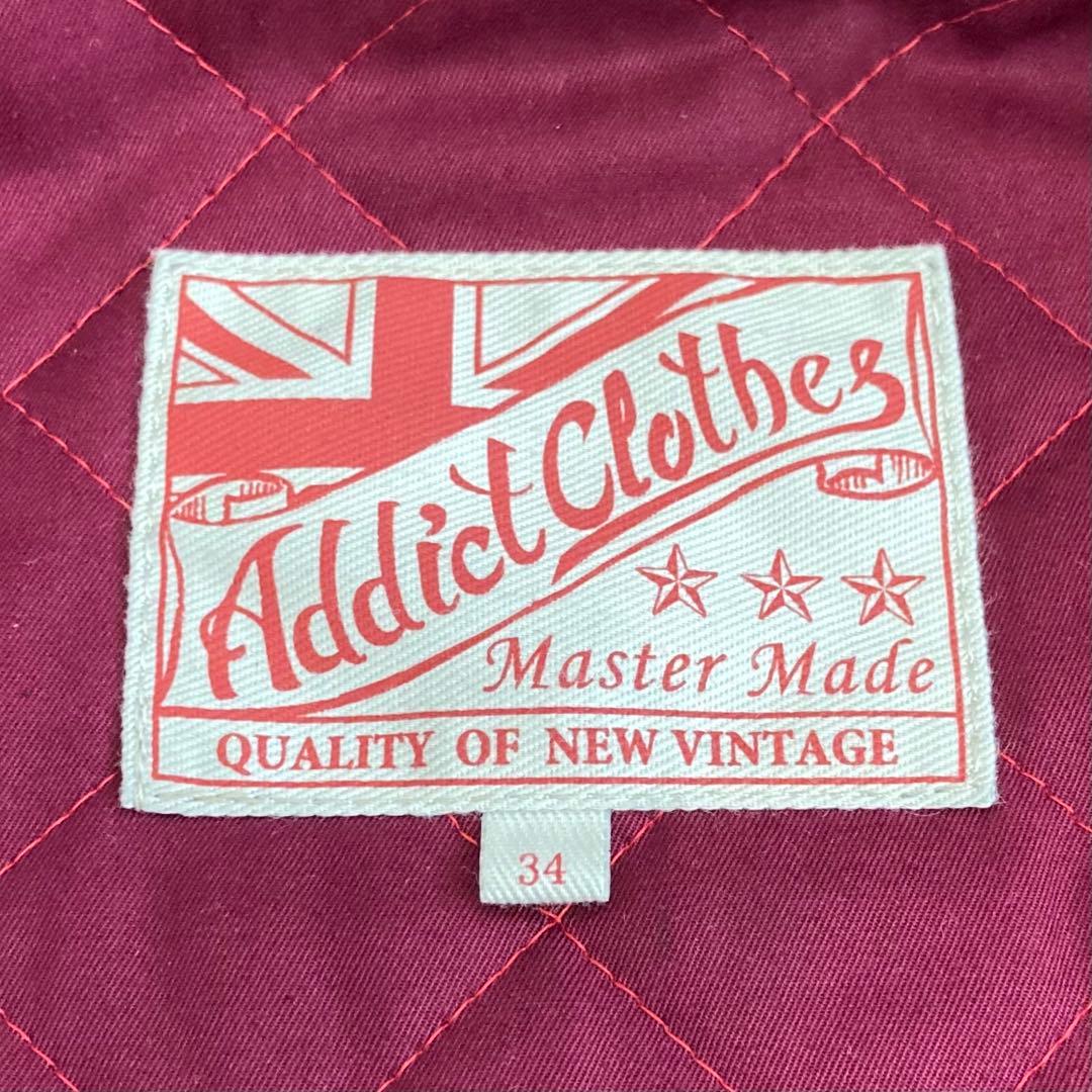 アディクトクローズ／AD-01 センタージップジャケット（シープ） 34 ♬