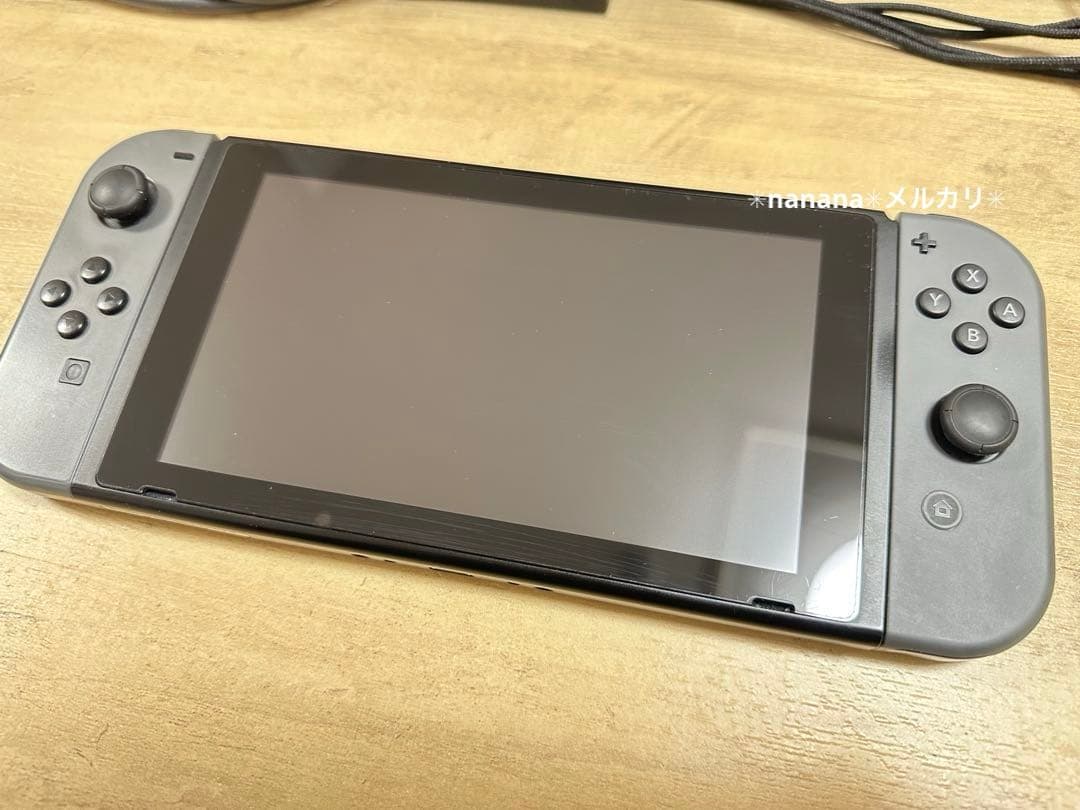 Nintendo Switch 本体 グレー バッテリー強化版 箱付 動作確認済