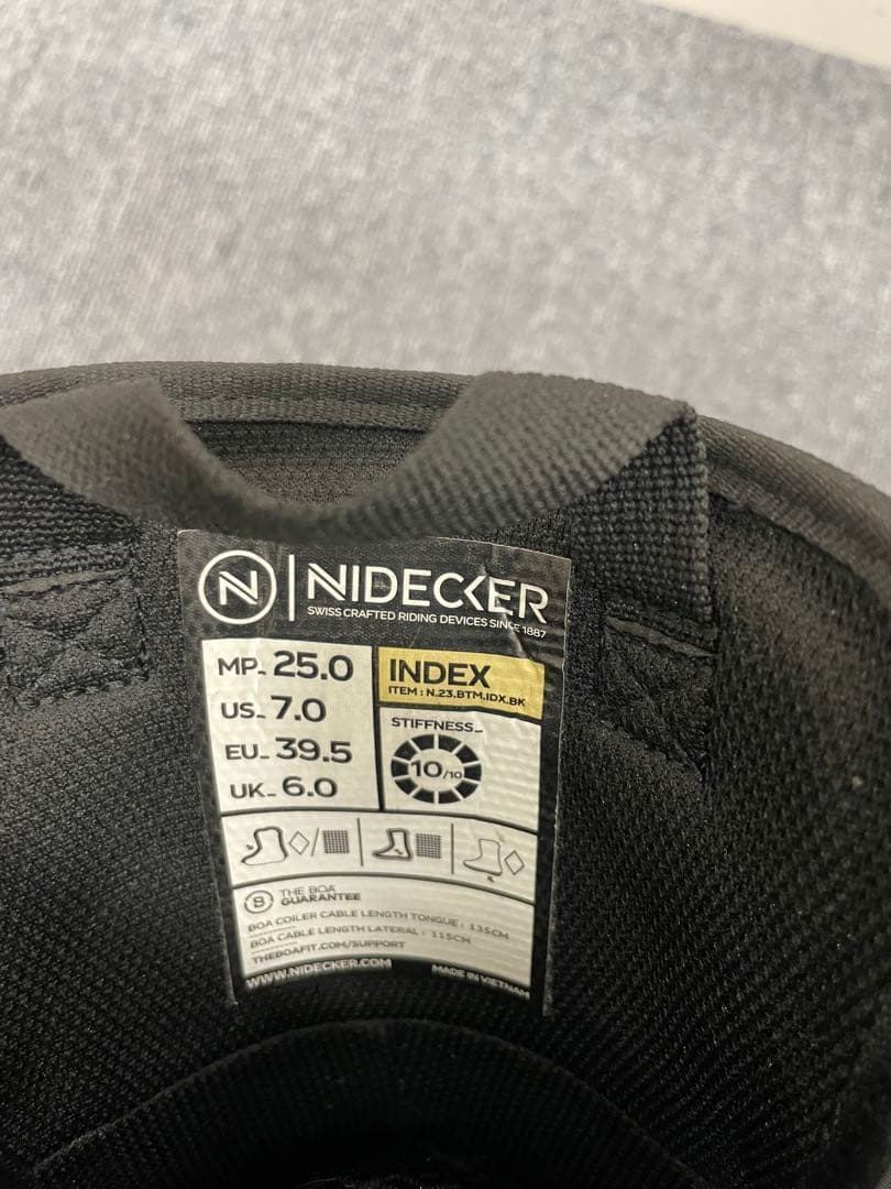 ナイデッカー インデックス (nidecker index)25.0cm