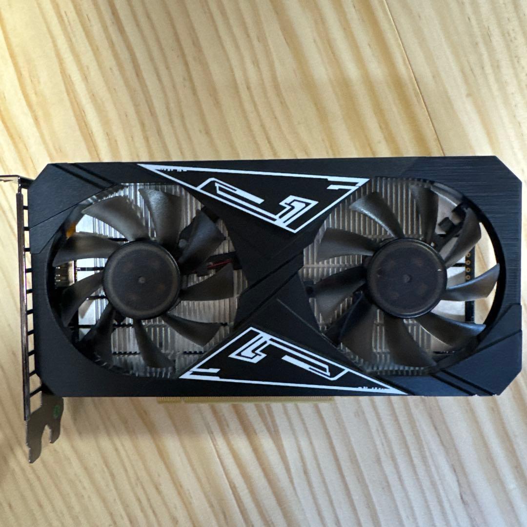 玄人志向 NVIDIA GeForce GTX1650搭載　補助電源モデル