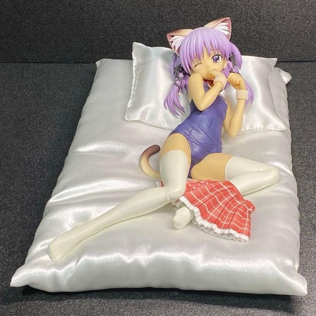 2種セット 菜々子 ネコ耳スクール水着 ver. 白ネコ 黒ネコ トゥハート2