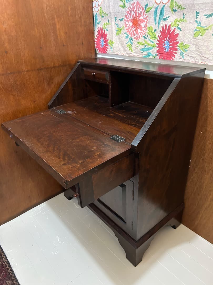 松本民芸家具ライティングビューロー ✴︎アンティーク・レトロ家具