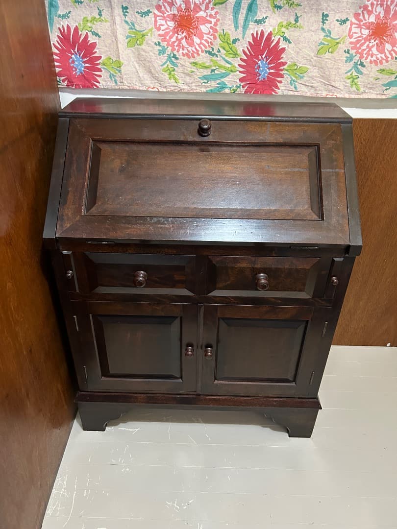 松本民芸家具ライティングビューロー ✴︎アンティーク・レトロ家具