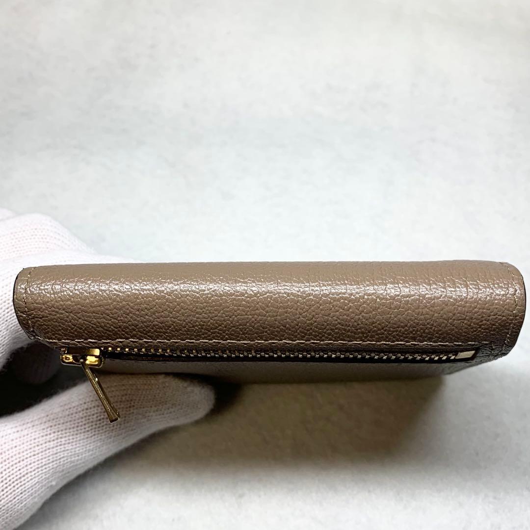 美品 ラルコバレーノ スマートカードウォレット 財布 やぎ革 レザー イタリア製