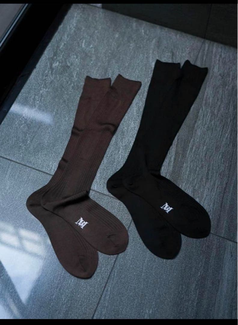 MB ULTIMATE FABRIC シルクロングホーズ2色セット