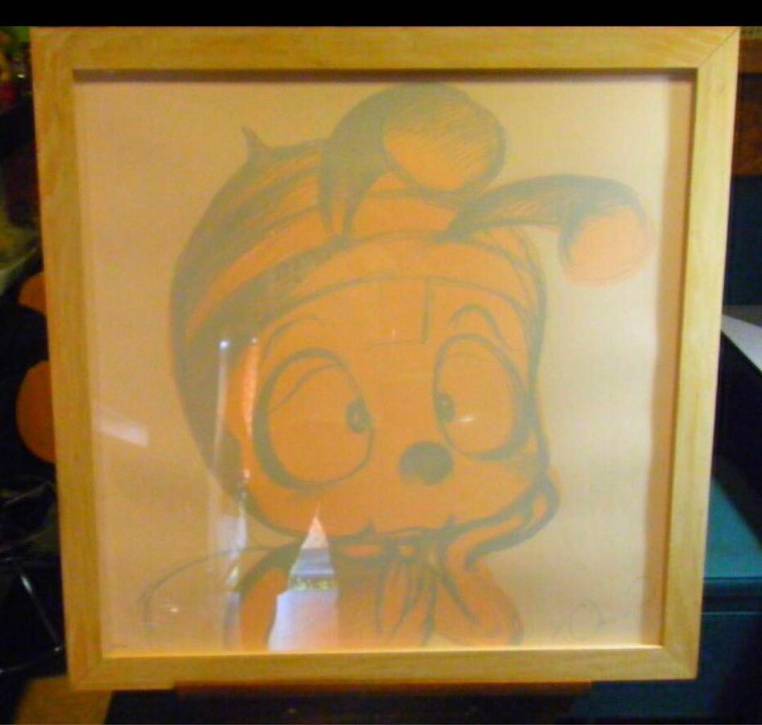 天野喜孝 メルヘンⅢ みなしごハッチ シルクスクリーン