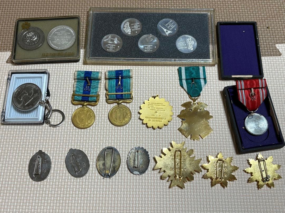 70年万博メダル　勲章　メダル　セット