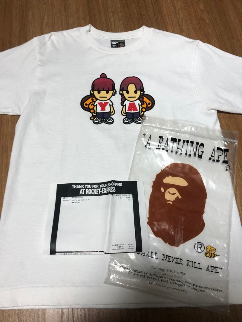 未使用PUFFY VS BABY MILO Tシャツ A BATHING APE