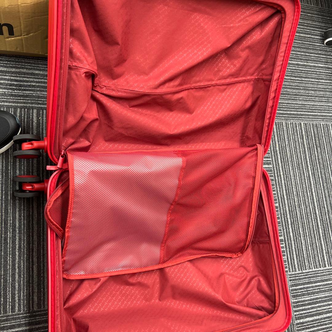 [TUPLUS] スーツケース 超軽量 大型キャリーケース 61L,グレイ