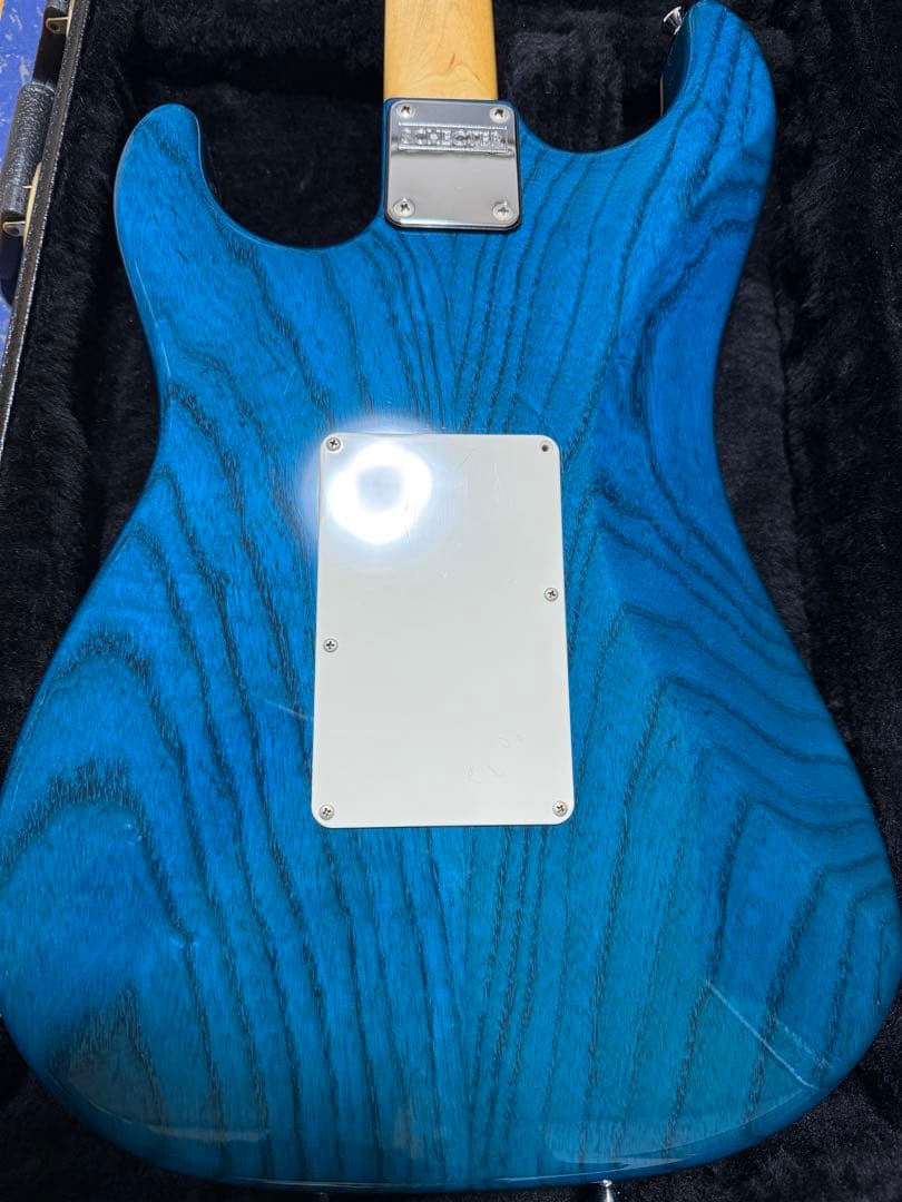 ギター SCHECTER EX-V CTM/FRT BKAQ