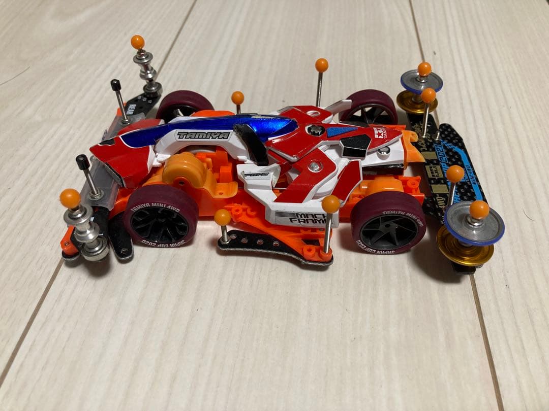 ミニ四駆　引退セット　レーサーズボックス　マッハフレーム