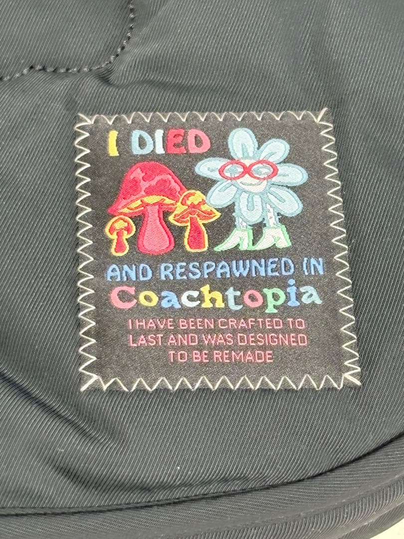 Coach コーチトピア ループ エルゴバッグ・プラッド キルティング