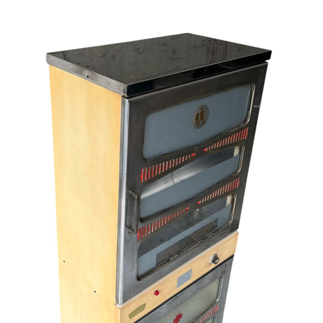 【希少品】昭和 レトロ　紫外線消毒器 ＆ 保管庫 床屋 理容店 ヴィンテージ