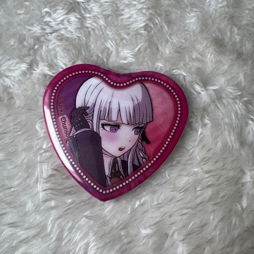 ダンガンロンパ 照れ顔ハート缶バッジ 島盾子 霧切響子 セット