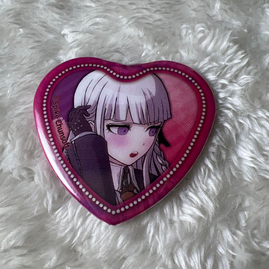 ダンガンロンパ 照れ顔ハート缶バッジ 島盾子 霧切響子 セット