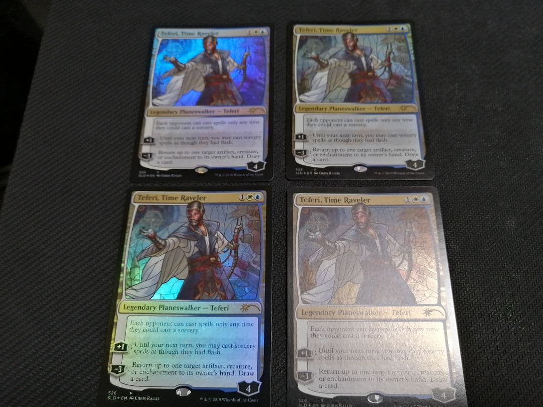 MTG　時を解す者テフェリー　ステンドグラス　foil
